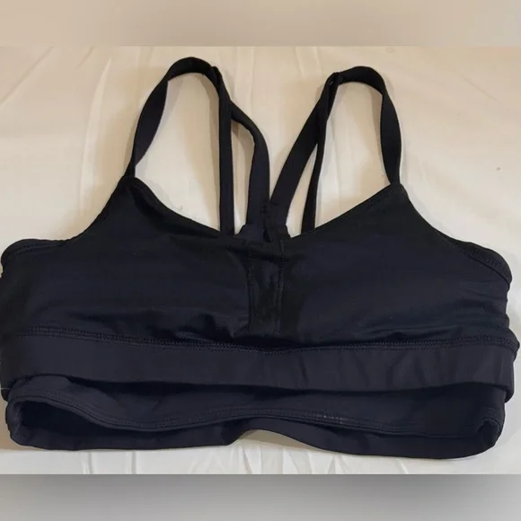 Lululemon Athletica Black Sports Bra with Racerback Design - Picture 11 of 11